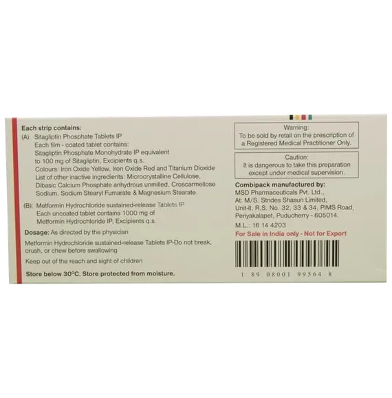 janumet xr (cp) kit tablet 7's